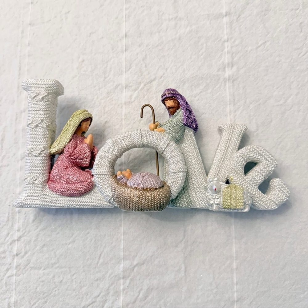 Love Nativity Decoration